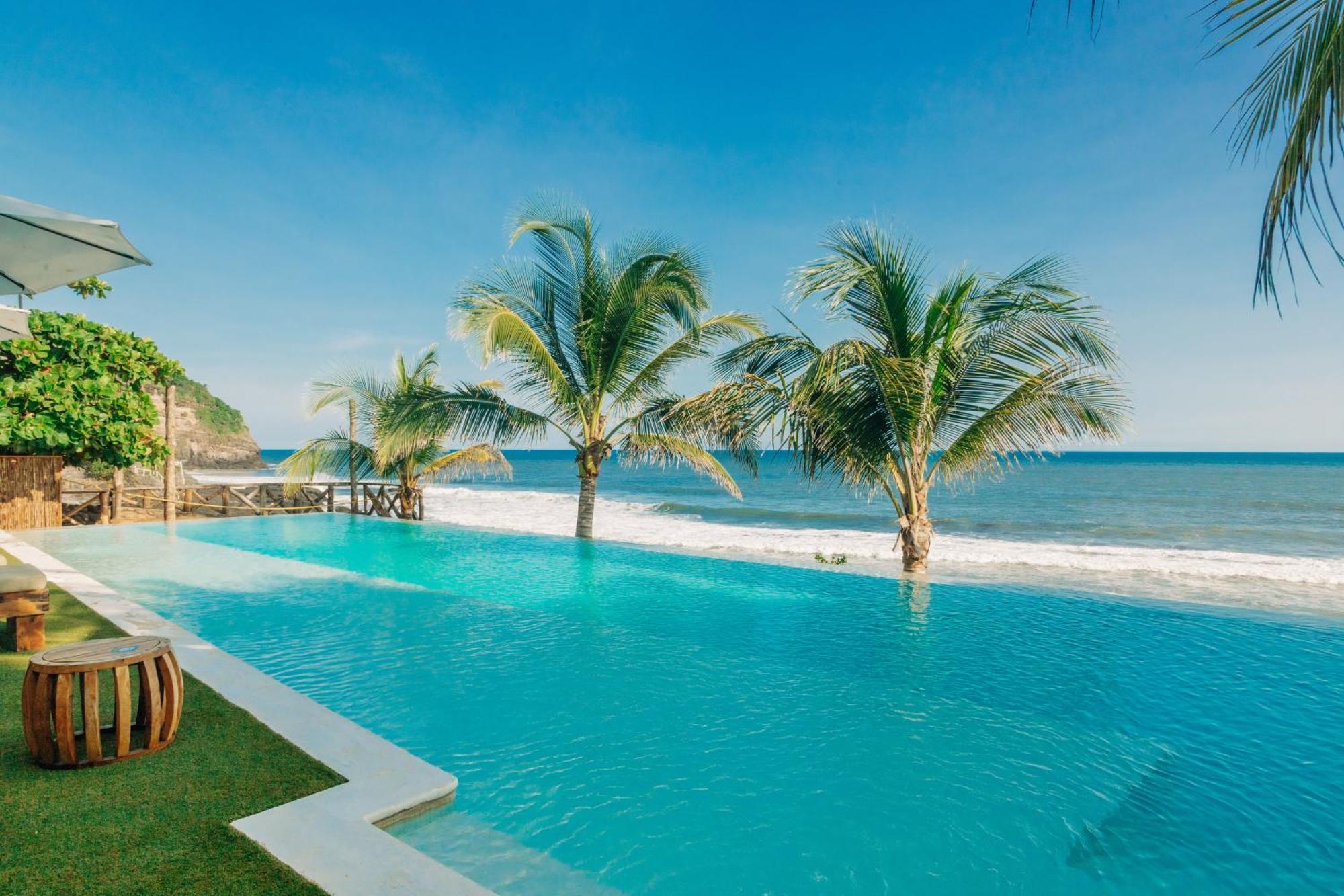 Puro Surf Hotel El Zonte Exterior foto